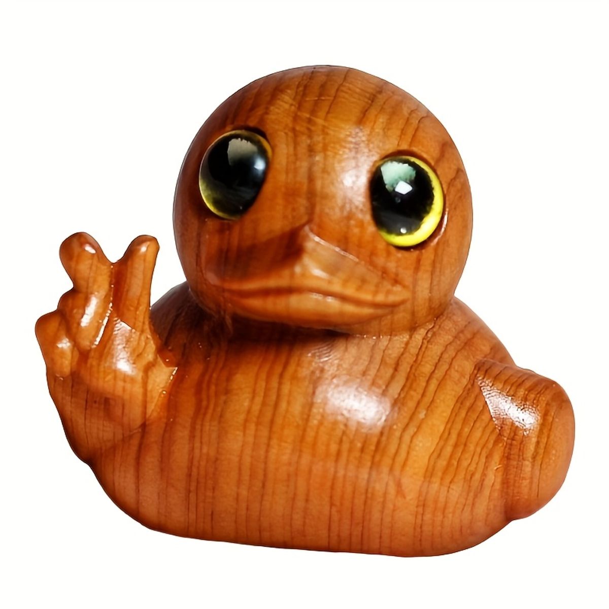 VATYERTY - Encantadora figura de pato de madera