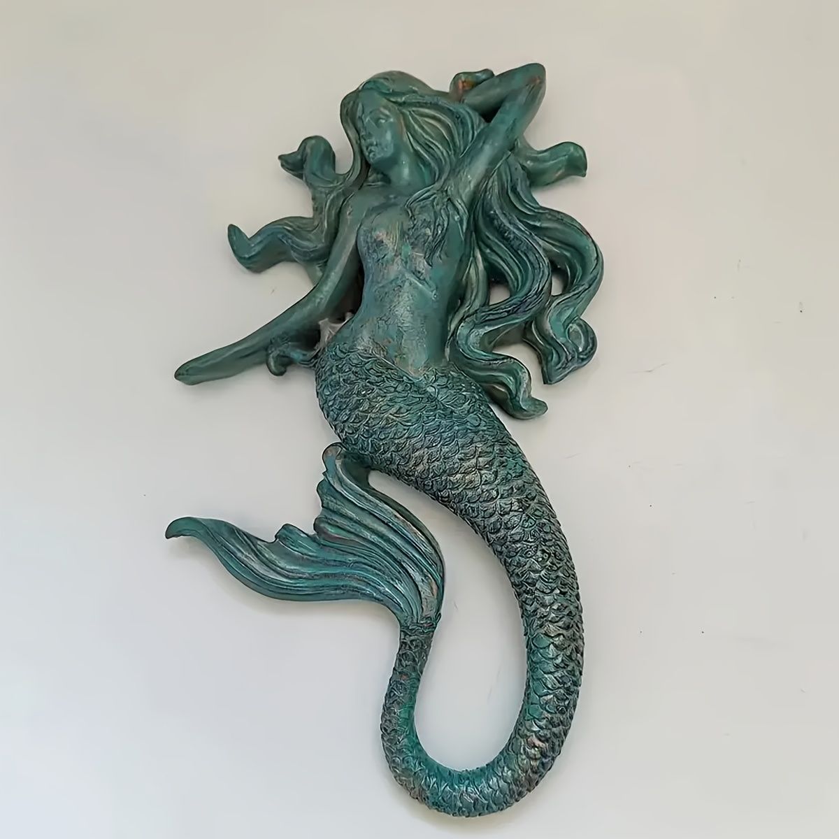 VATYERTY - Colgante de pared de sirena náutica boho-chic