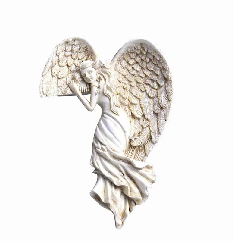 VATYERTY - Colgante de puerta de ángel de la salvación de resina