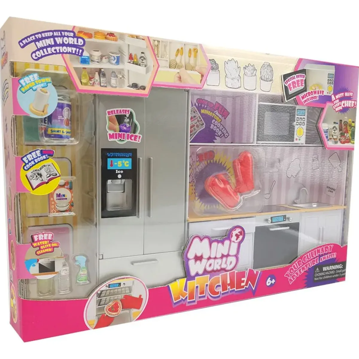 BOING TOYS - Mini World Playset Cocina Juguete