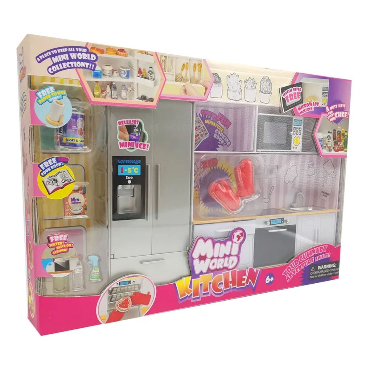 BOING TOYS - Mini World Playset Cocina Juguete