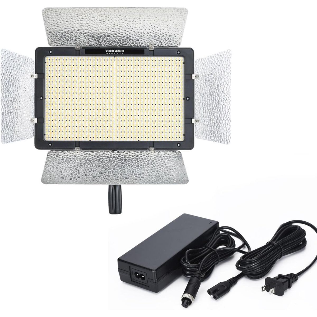 YONGNUO - FOCO LED YONGNUO YN1200 BICOLOR 3200K-5500K + FUENTE ALIMENTACIÓN