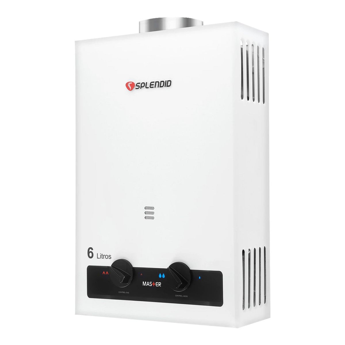 SPLENDID - Calefont 6 litros Gas licuado Tiro natural Splendid