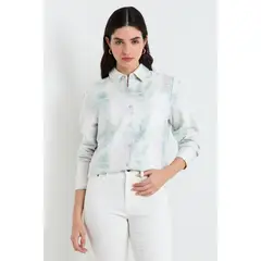 ASH - Blusas Manga Larga Mujer Crudo