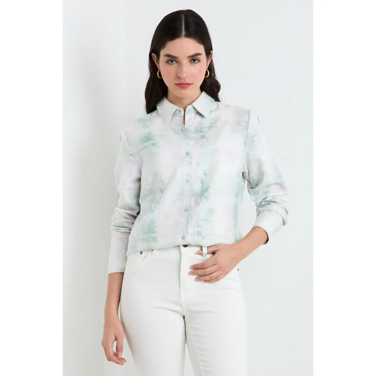 ASH - Blusas Manga Larga Mujer Crudo Ash