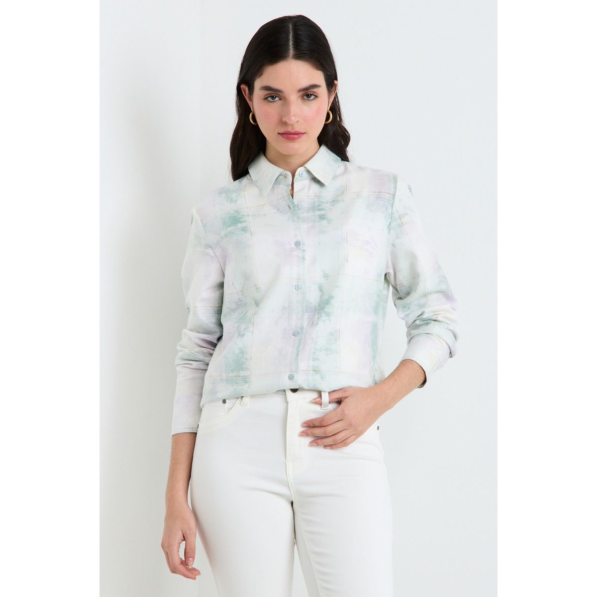 ASH - Blusas Manga Larga Mujer Crudo Ash