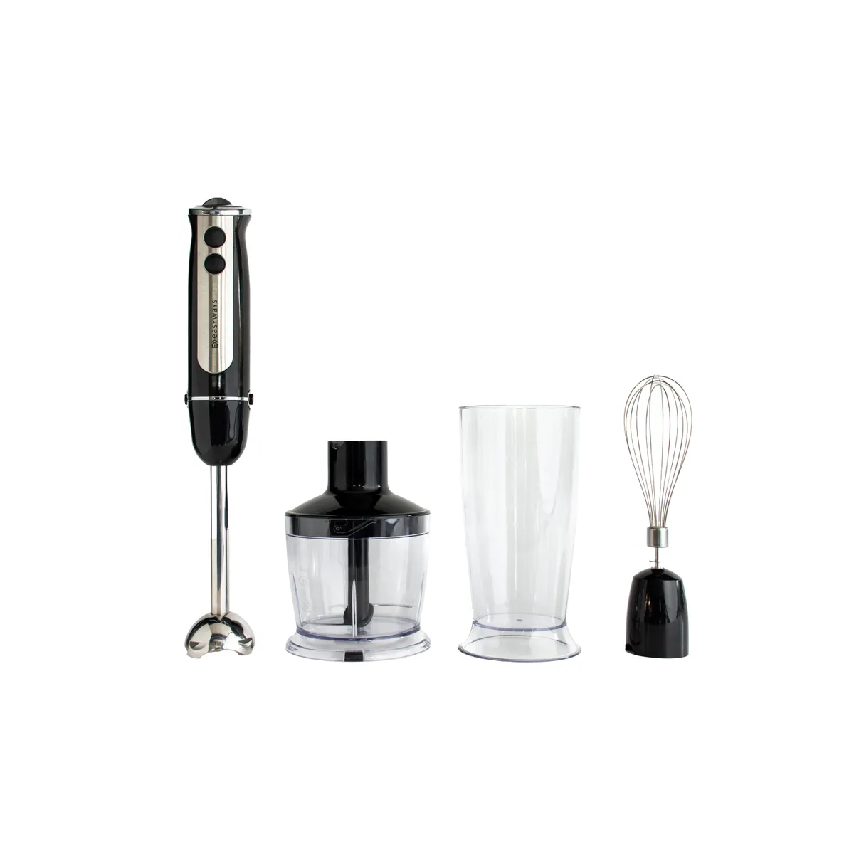 EASYWAYS - Batidora de Inmersion Minipimer Black EasyWays