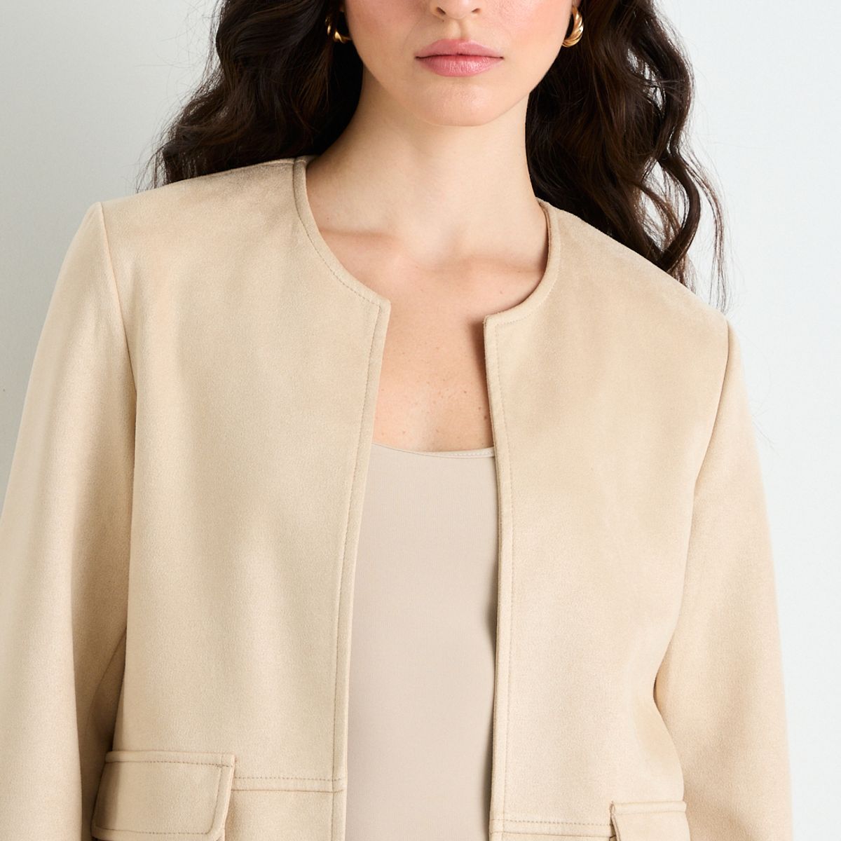 ASH - Chaqueta Mujer Beige Ash