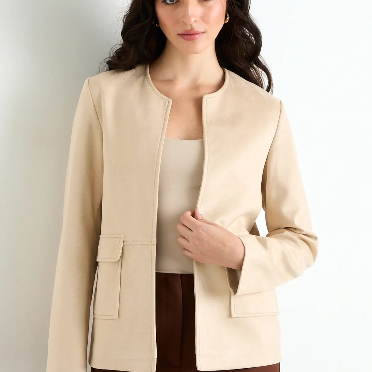 ASH - Chaqueta Mujer Beige Ash