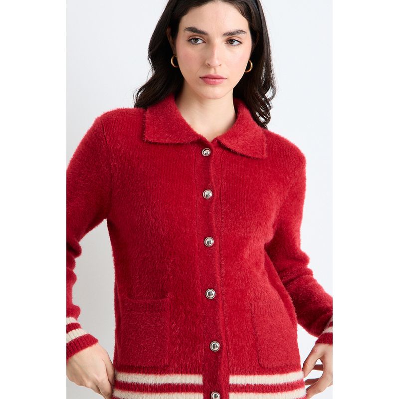 ASH - Tejido Mujer Rojo Ash