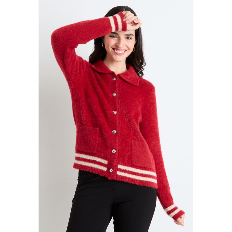 ASH - Tejido Mujer Rojo Ash