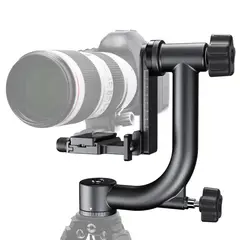 GENERICO - KF CONCEPT CABEZAL CARDÁN PANORÁMICO 360 GRADOS ALEACIÓN ALUMINIO