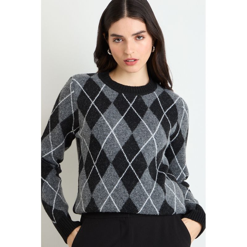 ASH - Sweater Mujer Negro Ash
