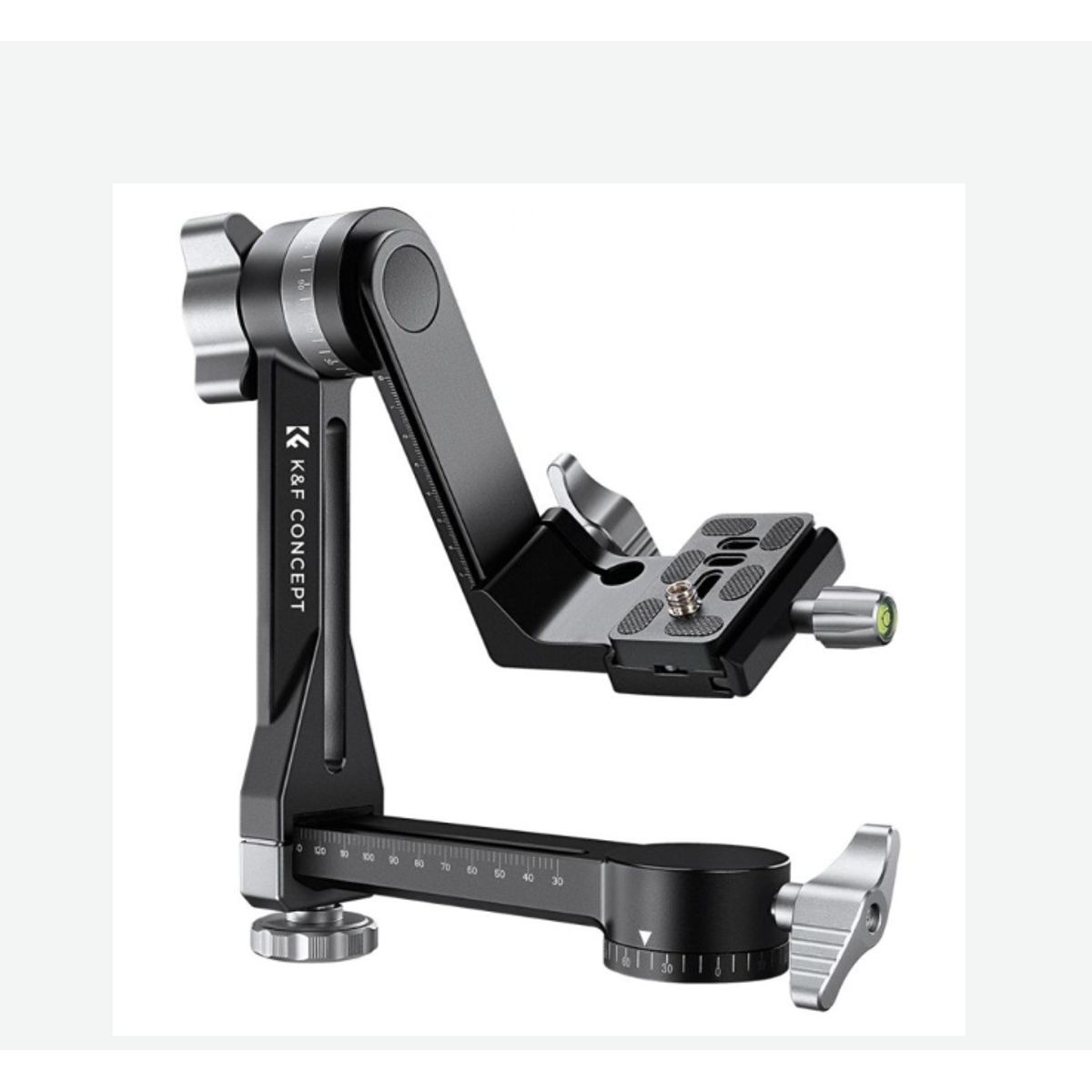 GENERICO - KF CONCEPT CABEZAL CARDÁN PANORÁMICO 360 GRADOS ALTA RESISTENCIA 20KG CAPACIDAD