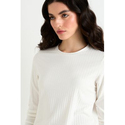 Imagen 2 del producto Polera Manga Larga Mujer Crudo