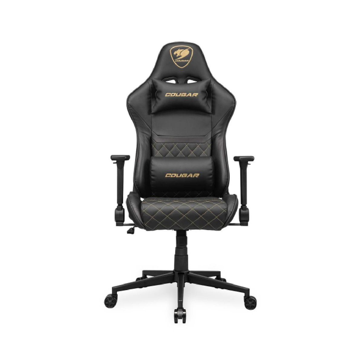 COUGAR - Silla Gamer Cougar Armor One V2 Gold Brazos 4D Ajustable
