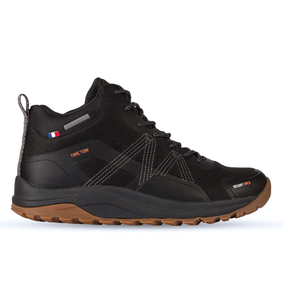 MICHELIN FOOTWEAR - Zapatilla Botín Senderismo Negro Café Hombre Michelin Dr09