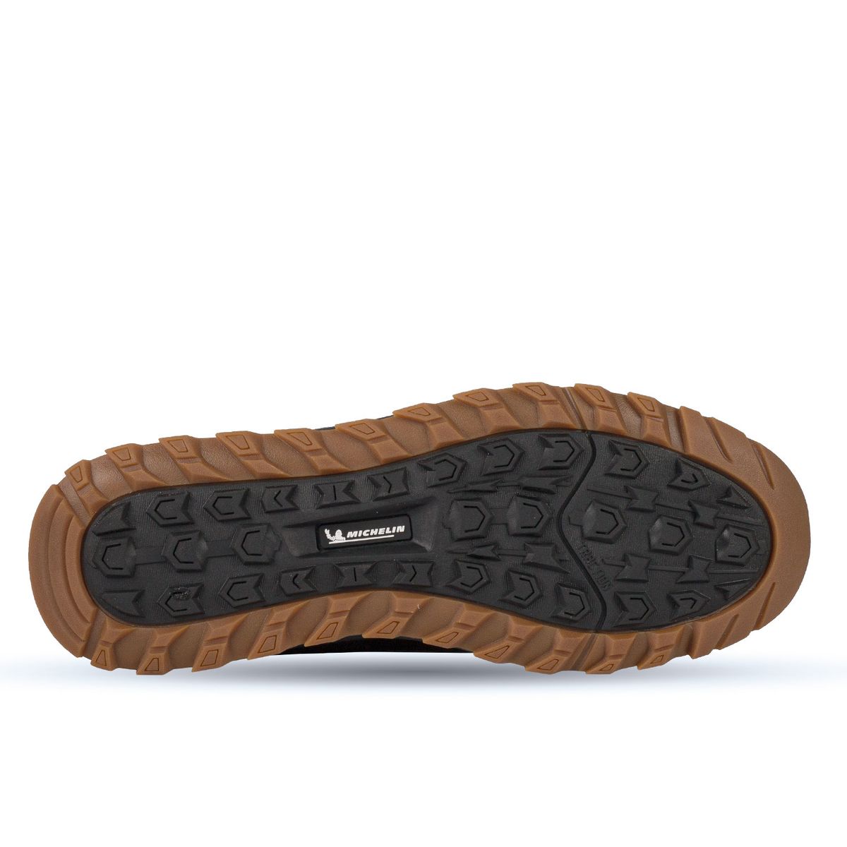 MICHELIN FOOTWEAR - Zapatilla Botín Senderismo Negro Café Hombre Michelin Dr09
