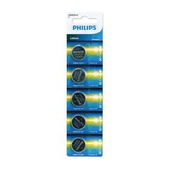 PHILIPS - Pack 5 Pilas CR2025 - PS