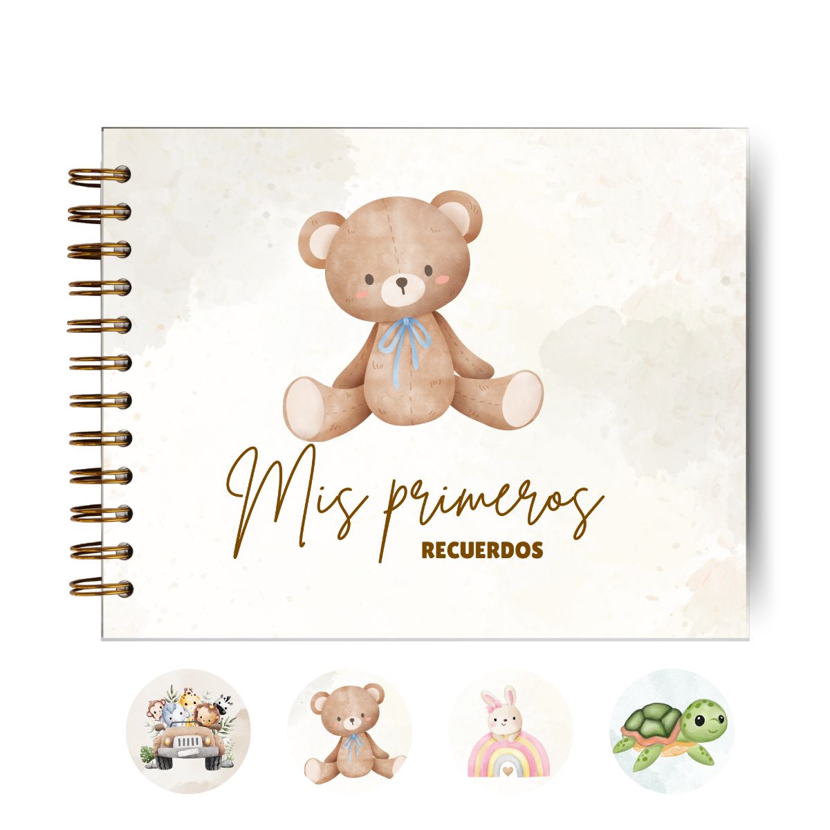 GENERICO - Álbum De Fotos Y Recuerdos Para Bebe - Osito