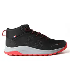 MICHELIN FOOTWEAR - Botín Caña Alta Hombre Negro Rojo Michelin Dr37