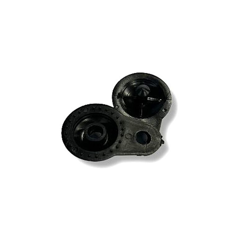 MARIENBERG - Broche Redondo para Malla Raschel Sombra Negro 200 unidades