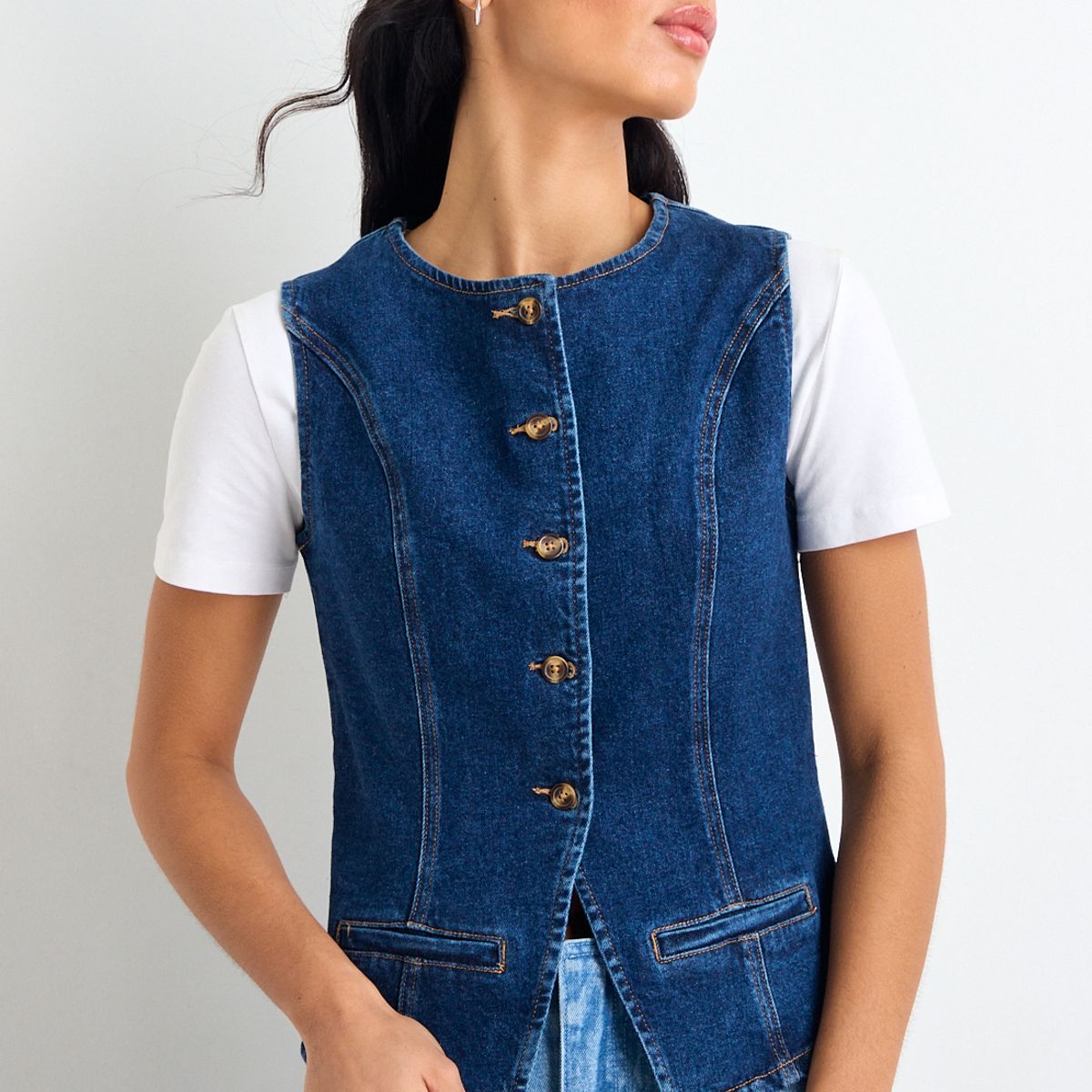 IO - Gillette Mezclilla Mujer Azul Io