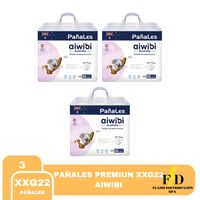 PAÑAL PREMIUN XXG X22 Un Talla XXG PACKX3