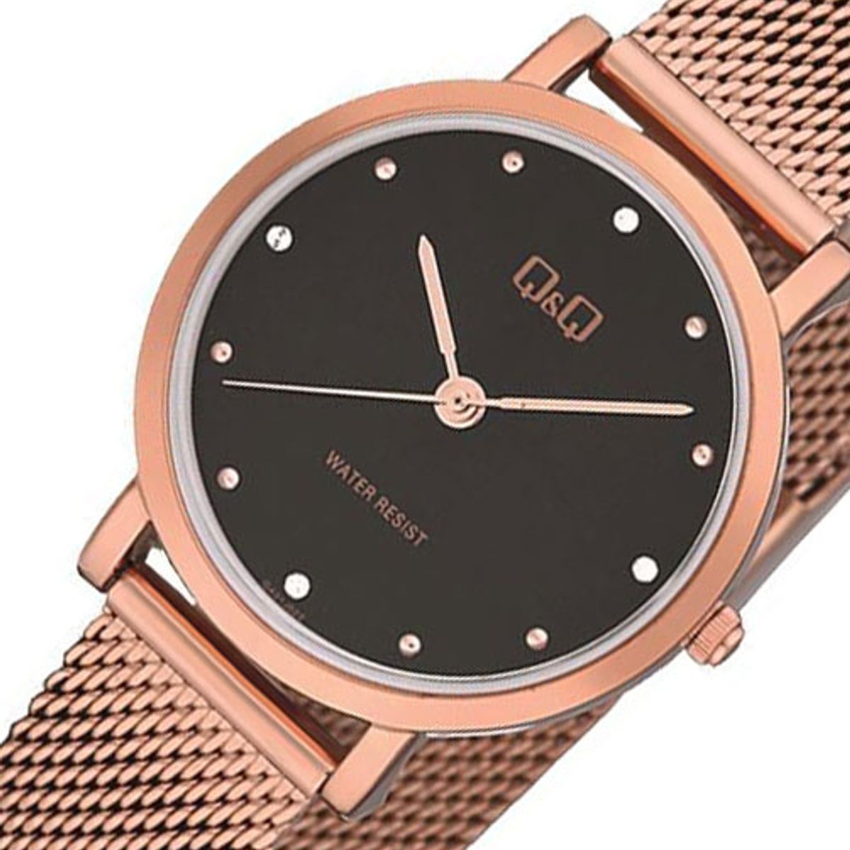 QYQ - RELOJ QYQ QA21J022Y MUJER ANALOGO METAL DORADO