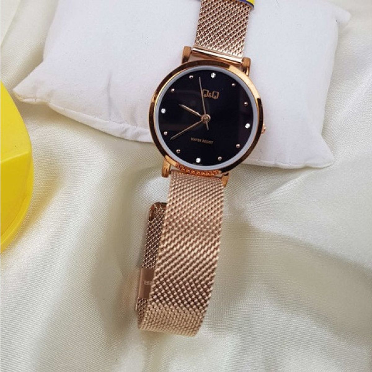 QYQ - RELOJ QYQ QA21J022Y MUJER ANALOGO METAL DORADO
