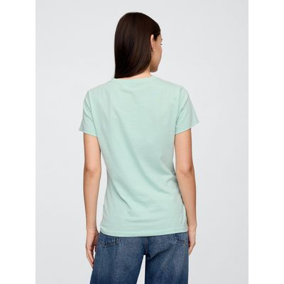 Imagen 2 del producto Polera Mujer Logo Shine Manga Corta Verde