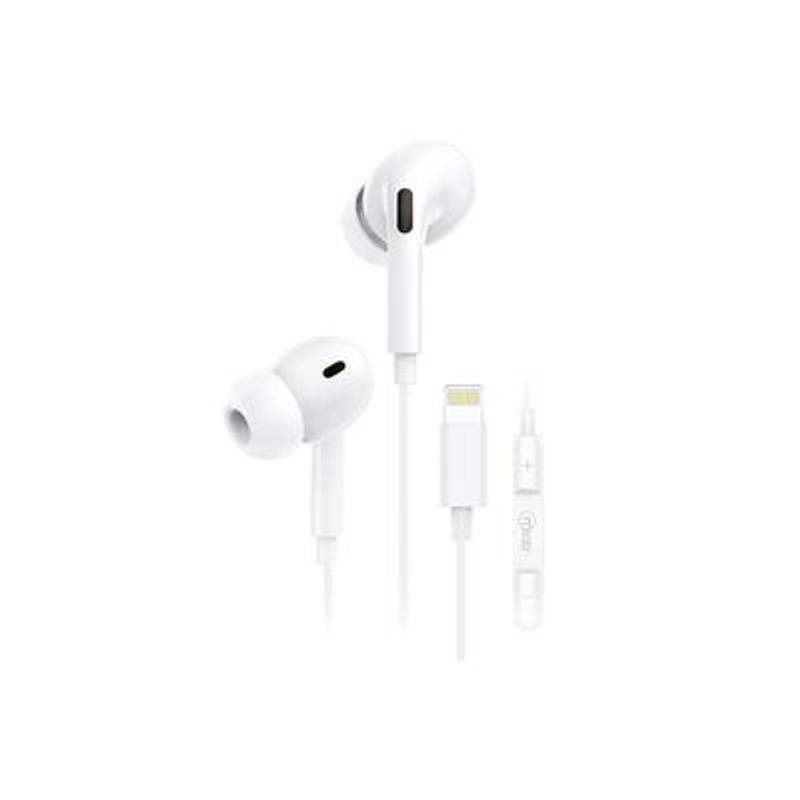 MLAB - Audífonos Mlab In Ear Lightning Manos Libres 8978 - Blanco