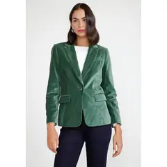 CANADIENNE - Blazer Mujer Algodón Verde