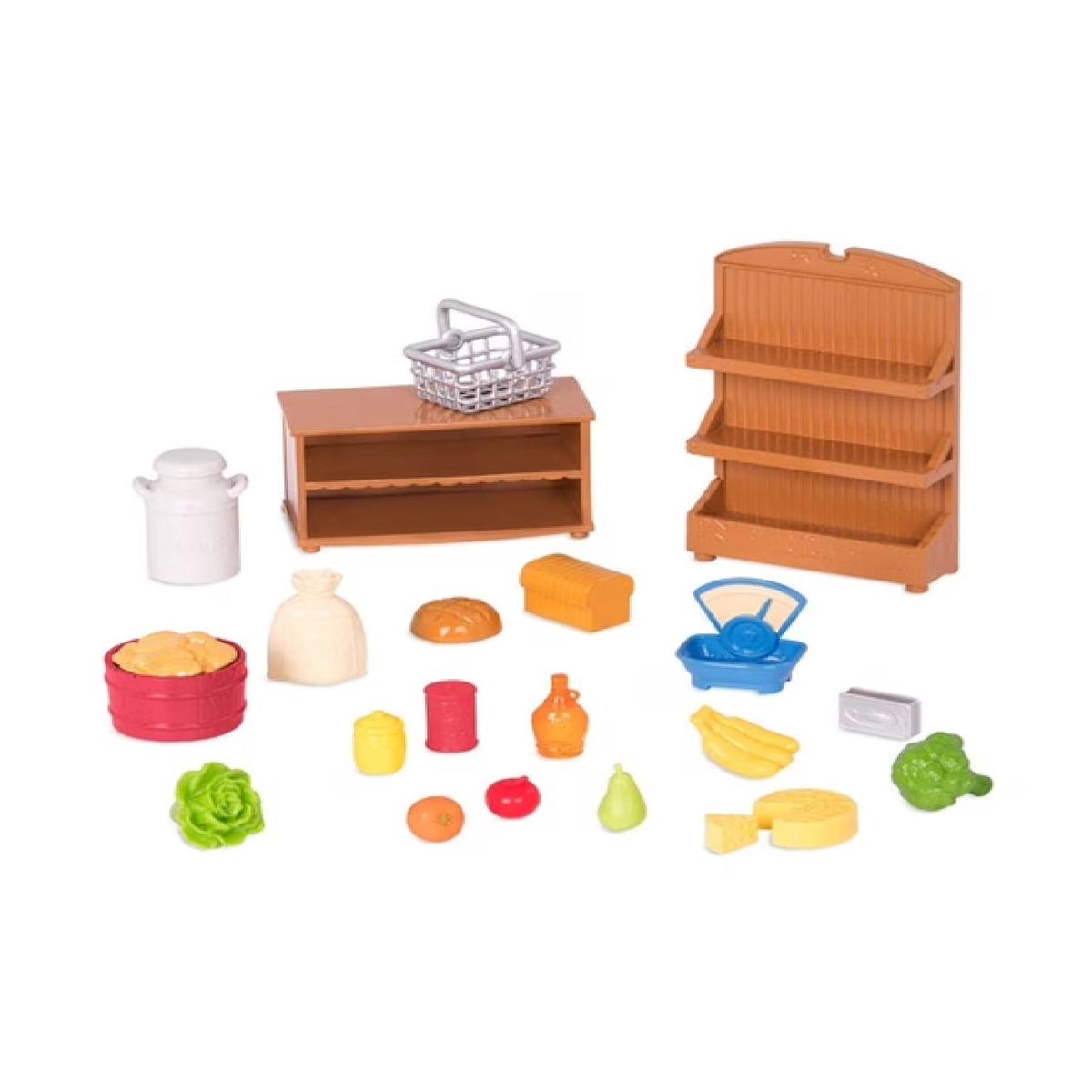 BATTAT - Set accesorios supermercado - Lil Woodzeez - Ternurines