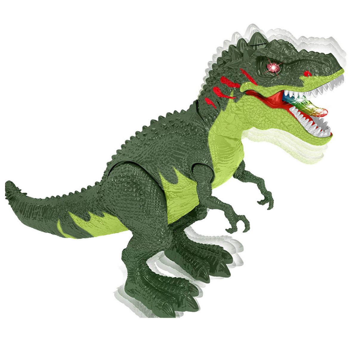 DINO STATE - Juguete Dinosaurio con Luz Sonido y Movimiento