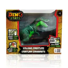 DINO STATE - Juguete Dinosaurio con Luz Sonido y Movimiento