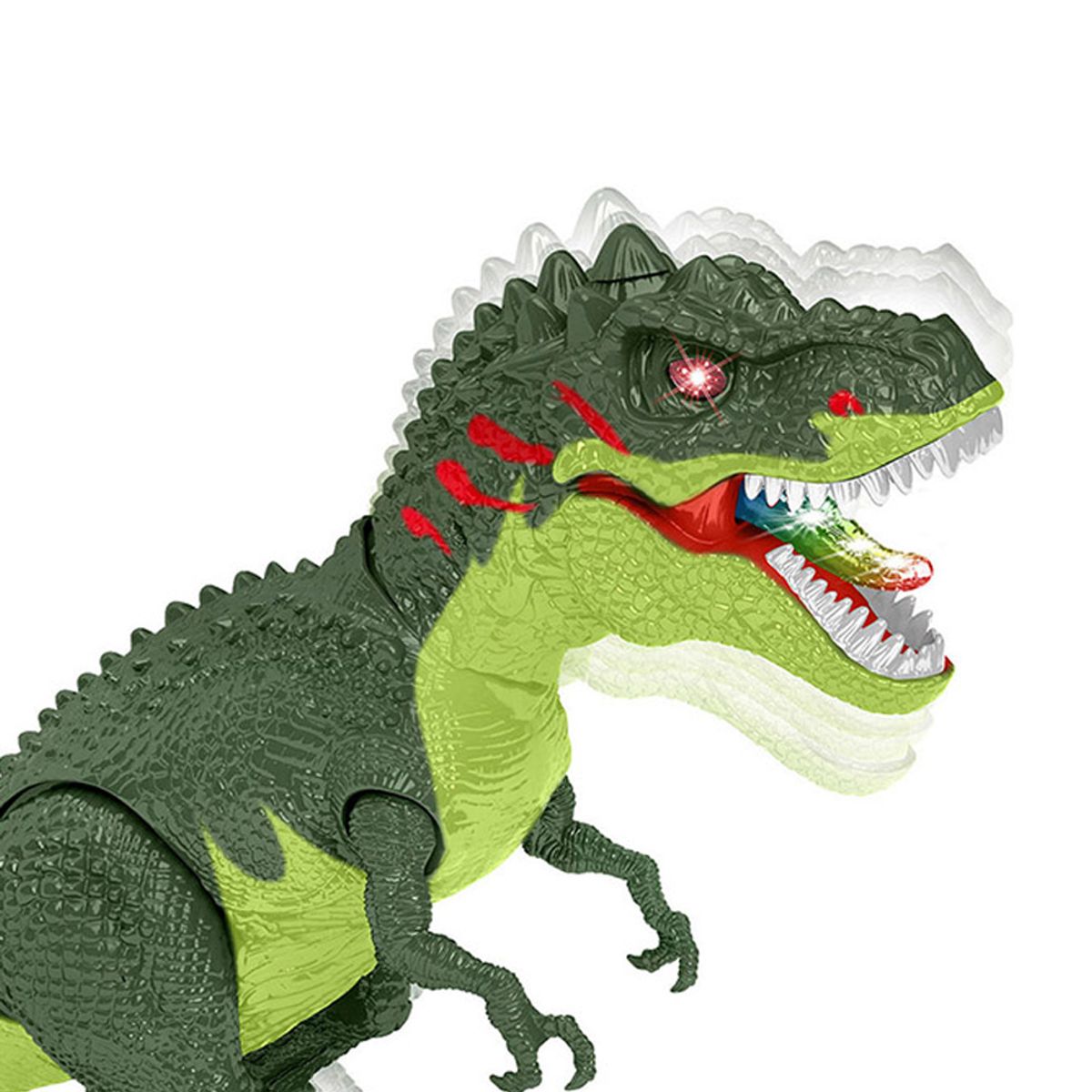 DINO STATE - Juguete Dinosaurio con Luz Sonido y Movimiento