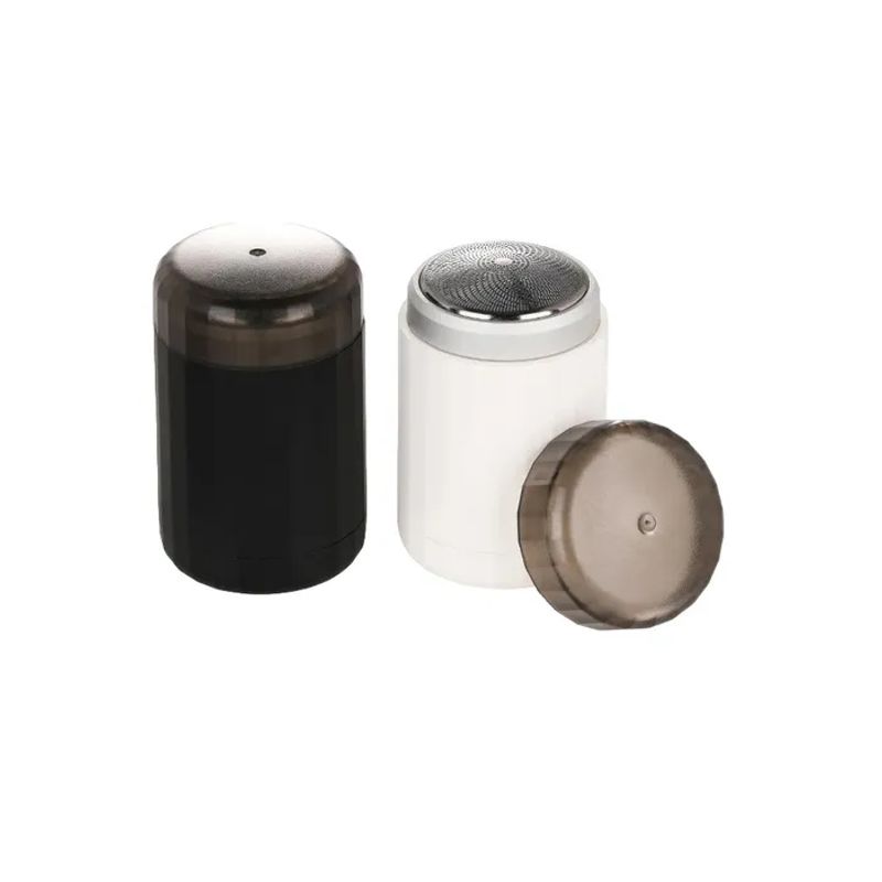 GENERICO - Mini Máquina De Afeitar Portátil Recargable Usb Sk-3003 Color Blanco