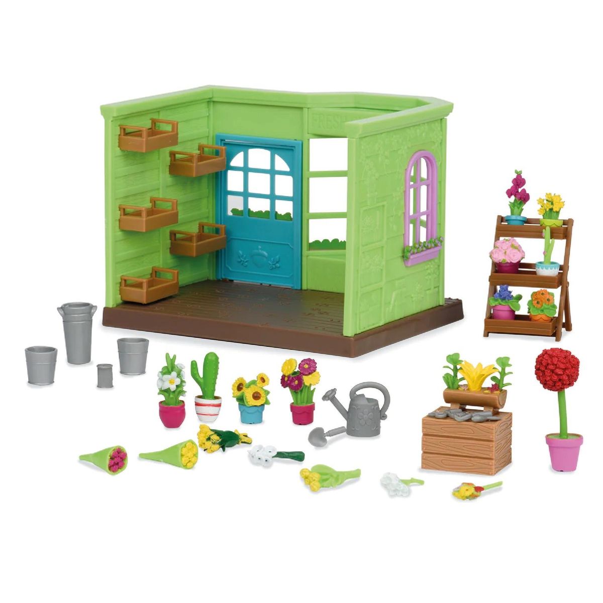 LIL WOODZEEZ - Playset Tienda de Flores LiL Petals - Lil Woodzeez