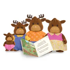 LIL WOODZEEZ - Familia alces Vanderhoof Ternurines -