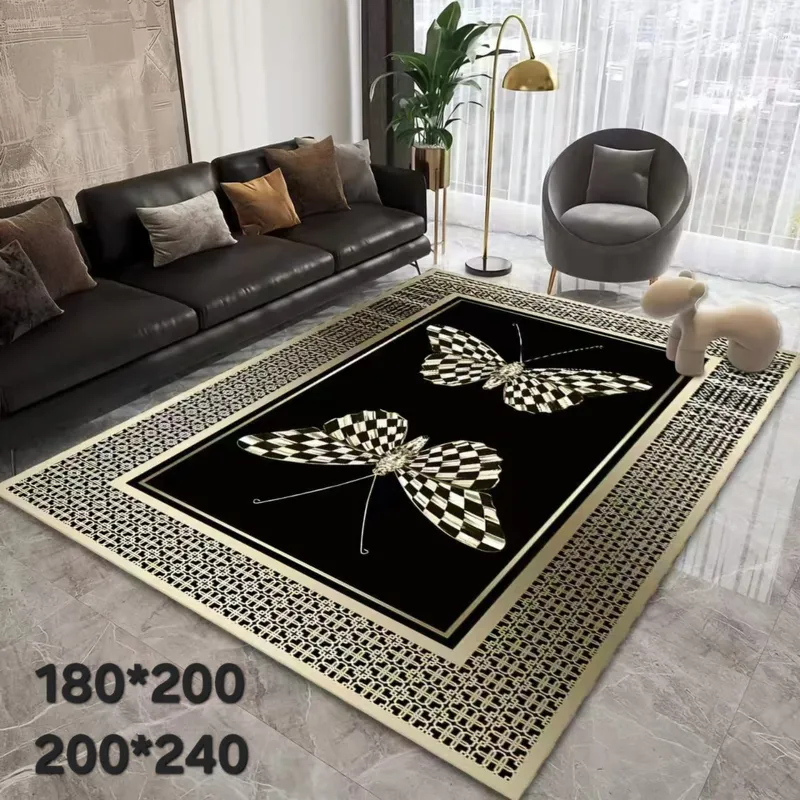 GENERICO - Alfombras de Living con Dieños - Tapete antideslizante 180x200cm A2