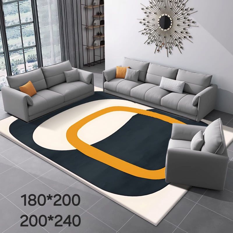GENERICO - Alfombras de Living con Dieños - Tapete antideslizante 180x200cm A3
