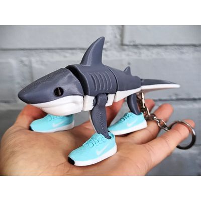 Imagen 2 del producto Juguete y Llavero Tralalero Tralala Italian Brainrot