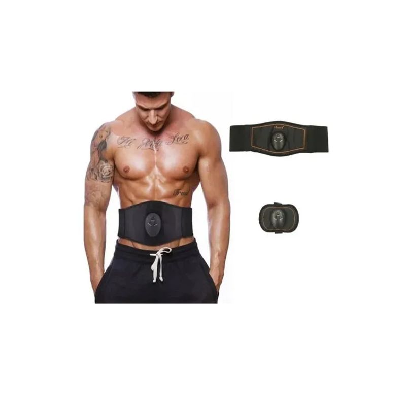GENERICO - Cinturón Moldeador Inteligente Ems Fitness Monlové Ma-859 Color Negro