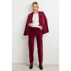 ASH - Pantalon Mujer Burdeos