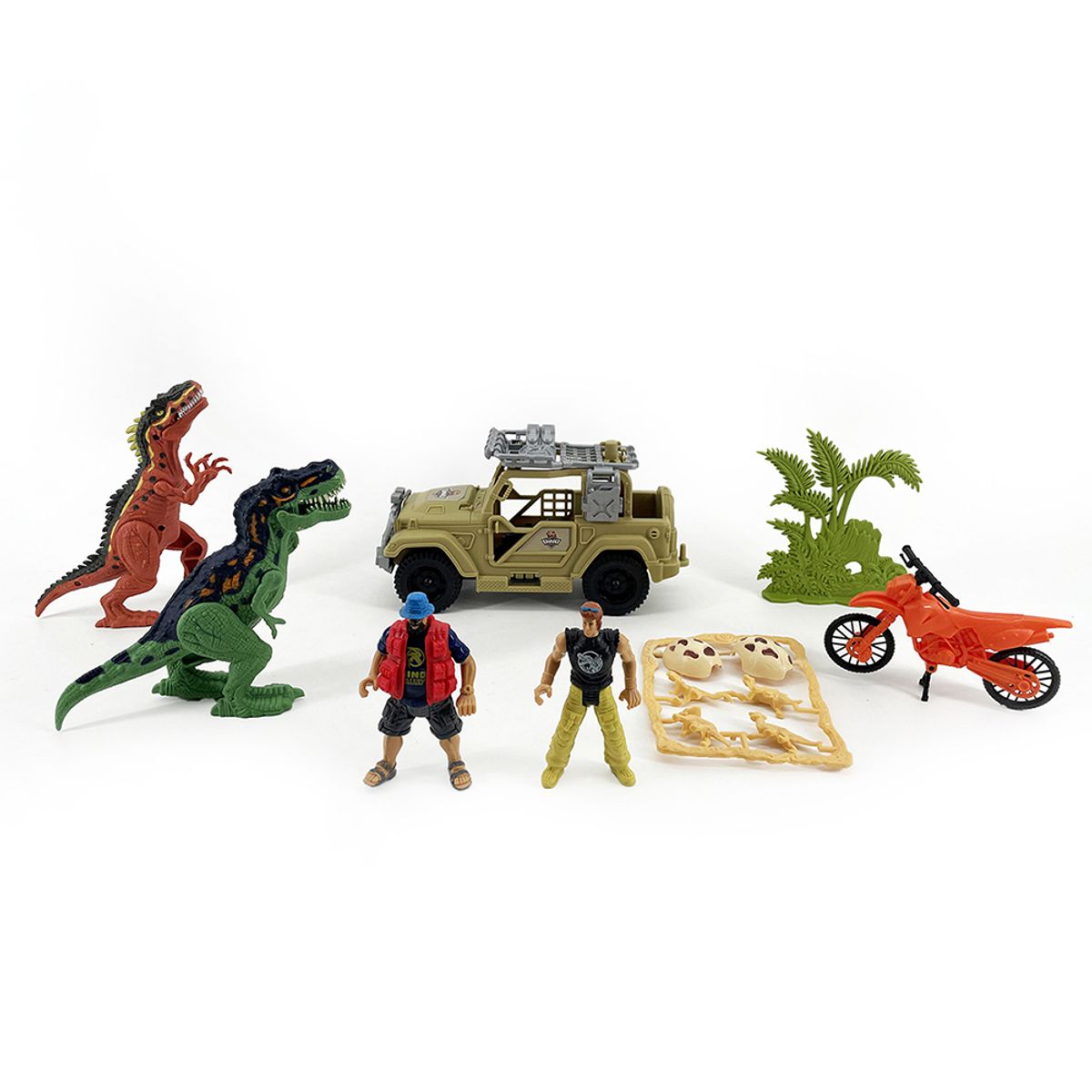DINO STATE - Juguete Dinosaurio de la Jungla Set de Aventura