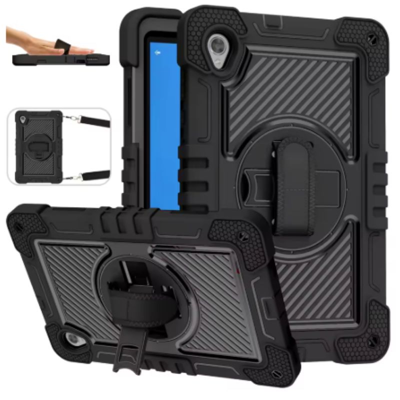 GENERICO - Funda Carcasa Antigolpes 360 Para Tablet Tab K11 Con Correa