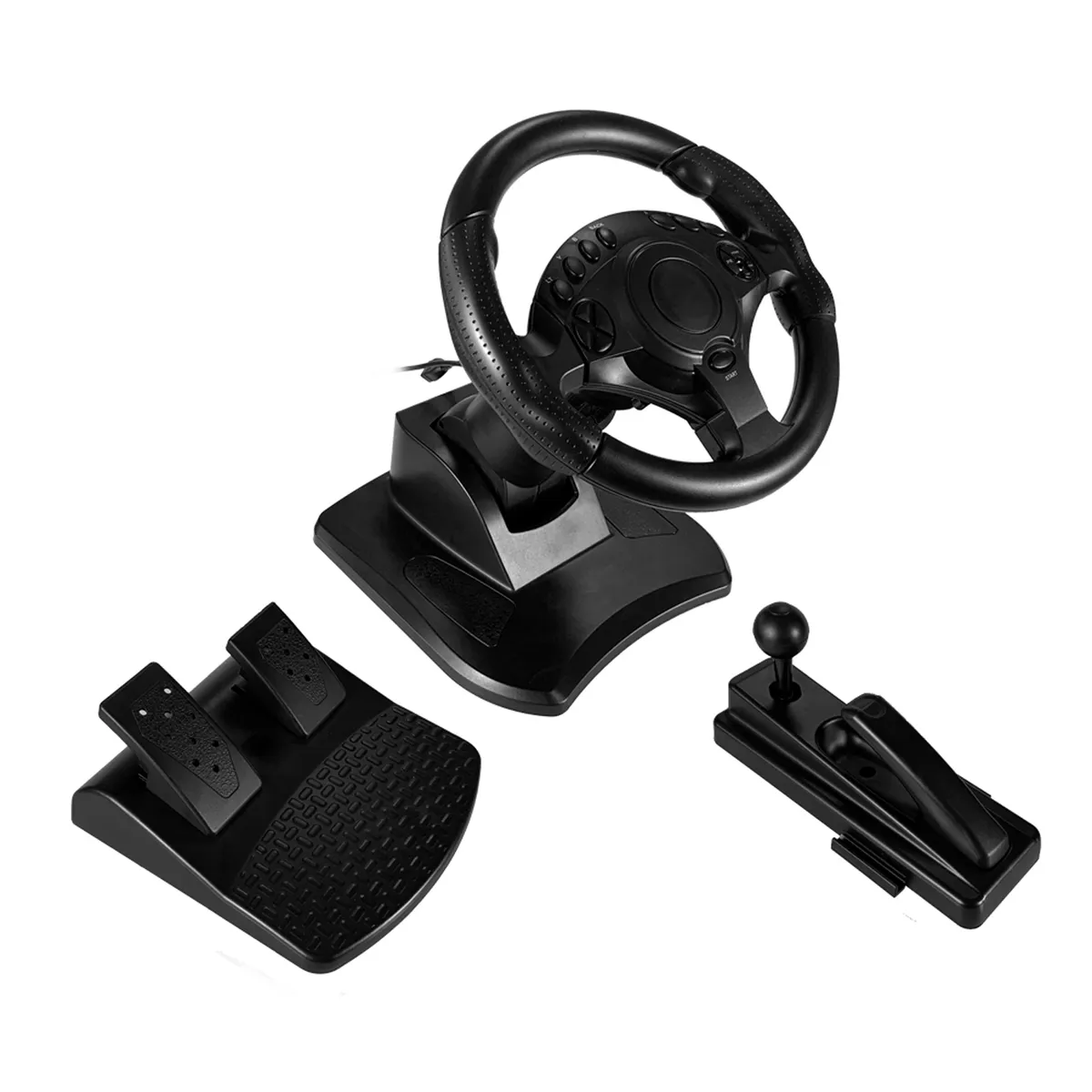 PUNTO STORE - Volante Gamer Con Pedales Y Cambios Multiplataforma - PS