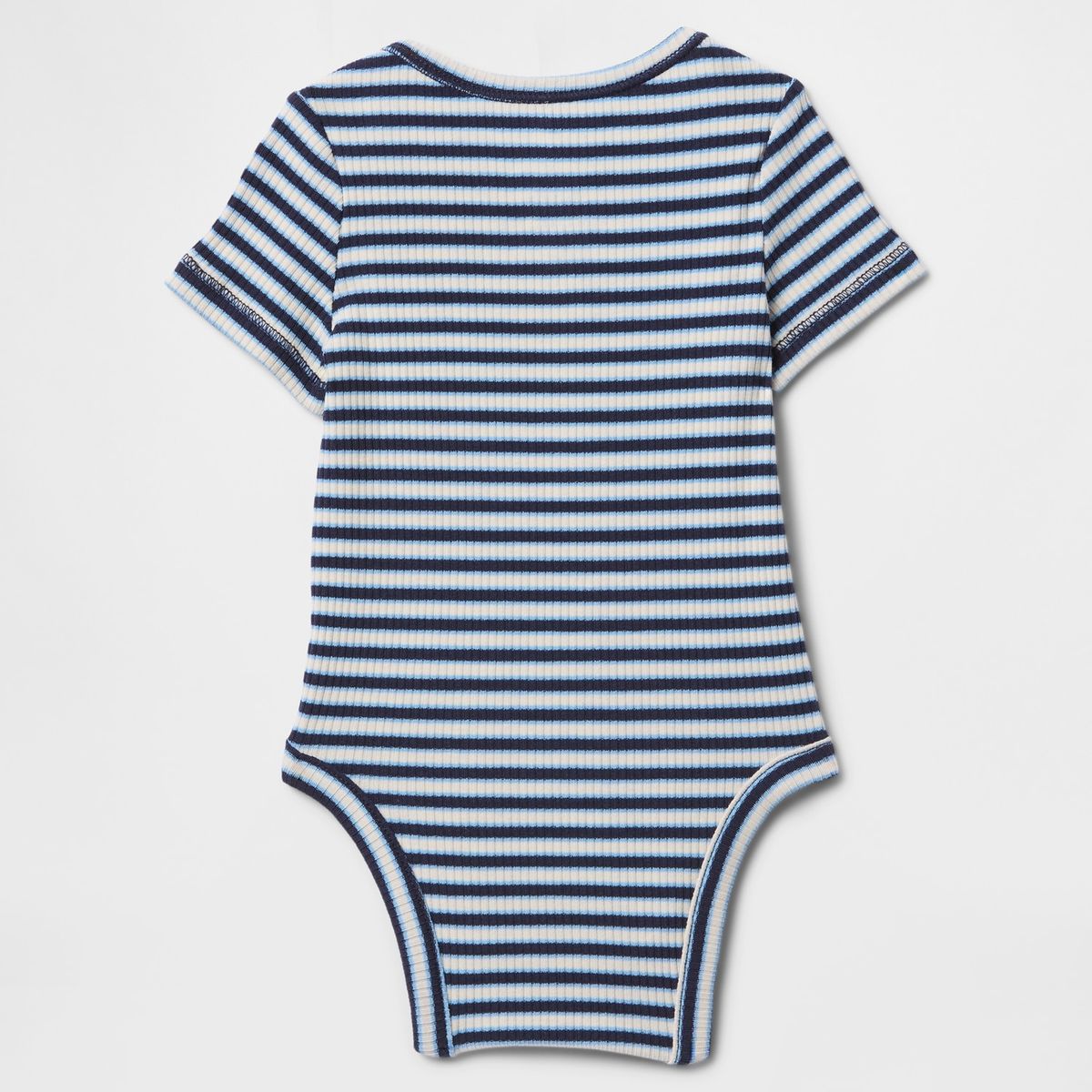 GAP - Pilucho Bebe Unisex Rib Striped Azul Gap