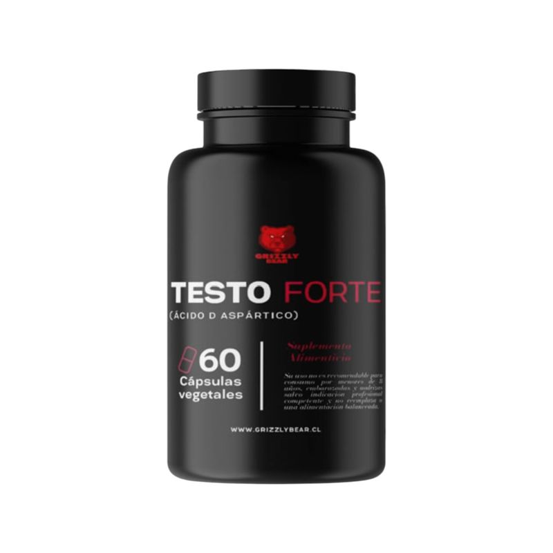 GRIZZLY - TESTO FORTE 60 CAPSULAS - GRIZZLY BEAR
